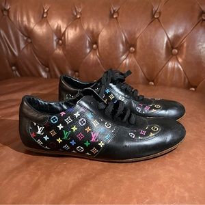 Louis Vuitton Black monogram Sneakers